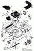Murray 22636x8B - Scotts 22" Walk-Behind Mower (1999) (Home Depot) Ersatzteile Mower Housing Assembly