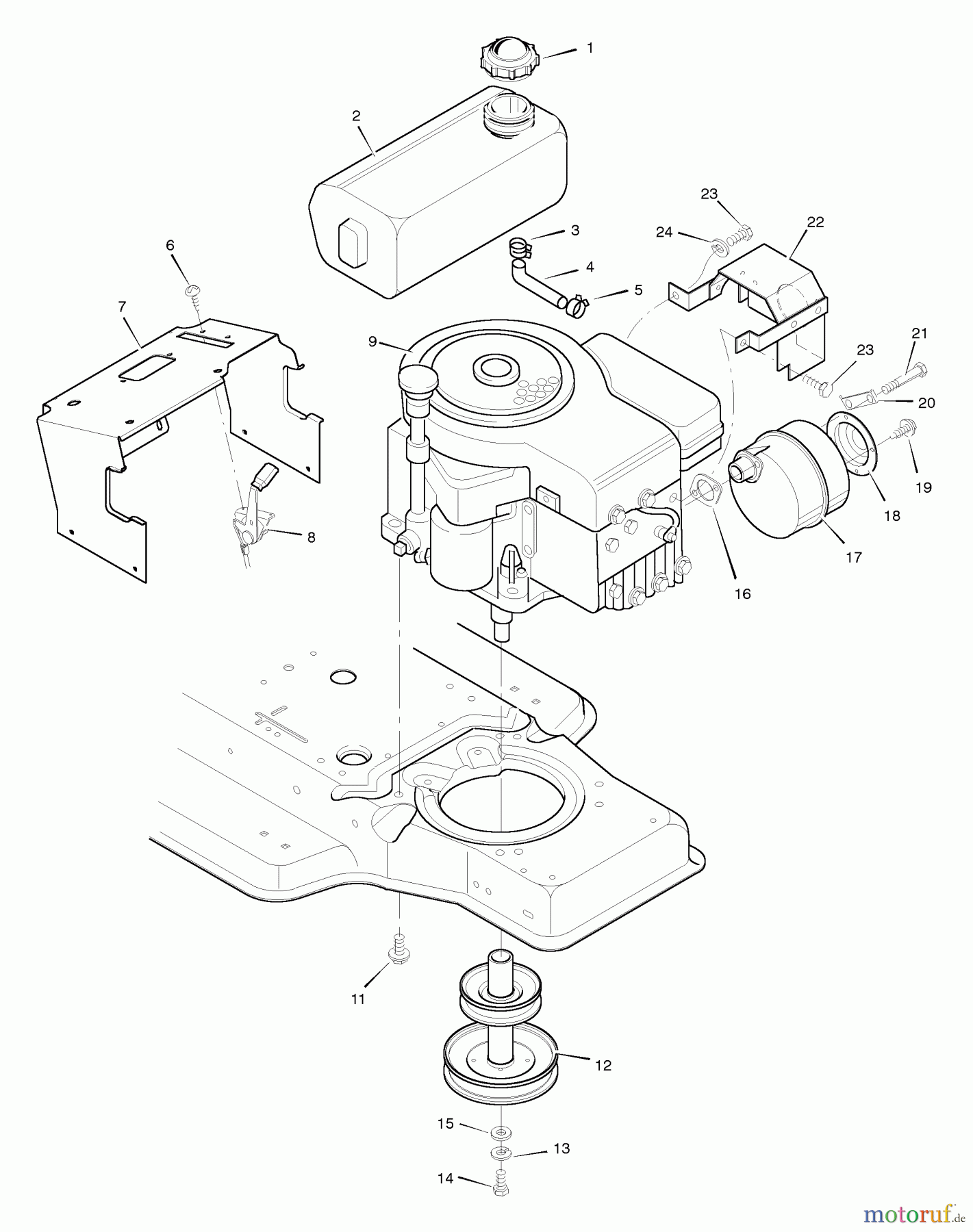  Murray Rasen- und Gartentraktoren 38702x8E - Scotts 38