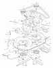 Murray 38702x8E - Scotts 38" Lawn Tractor (1996) (Home Depot) Ersatzteile Mower Housing