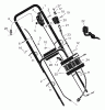 Murray 22716x92A - B&S/ 22" Walk-Behind Mower (2000) (Walmart) Ersatzteile Handle Assembly