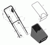 Murray 22805x31A - Scotts 22" Walk-Behind Mower (2000) (Home Depot) Ersatzteile Handle & Bag Assembly