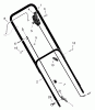 Murray 228410x199C - B&S/ 22" Walk-Behind Mower (2005) (AAFES) Ersatzteile Handle Assembly
