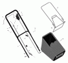 Murray 228511x31B - Scotts 22" Walk-Behind Mower (2003) (Home Depot) Ersatzteile Handle & Bag Assembly
