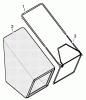 Murray 22859x8A - Scotts 22" Walk-Behind Mower (1996) (Home Depot) Ersatzteile Bag Assembly