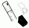 Murray 228610x31A - Scotts 22" Walk-Behind Mower (2005) (Home Depot) Ersatzteile Handle & Bag Assembly