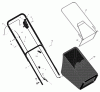 Murray 228630x692C - Stanley 22" Walk-Behind Mower (2002) Ersatzteile Handle And Grass Bag