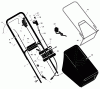 Murray 228650x692C - Stanley 22" Walk-Behind Mower (2003) Ersatzteile Handle And Grass Bag