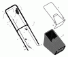 Murray 229610x199A - B&S/ 22" Walk-Behind Mower (2003) (AAFES) Ersatzteile Handle And Bag Assembly