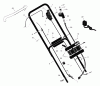 Murray 229650x48B - B&S/ 22" Walk-Behind Mower (2004) (Mills) Ersatzteile Handle Assembly