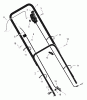Murray 22965x8A - Scotts 22" Walk-Behind Mower (2000) (Home Depot) Ersatzteile Handle Assembly