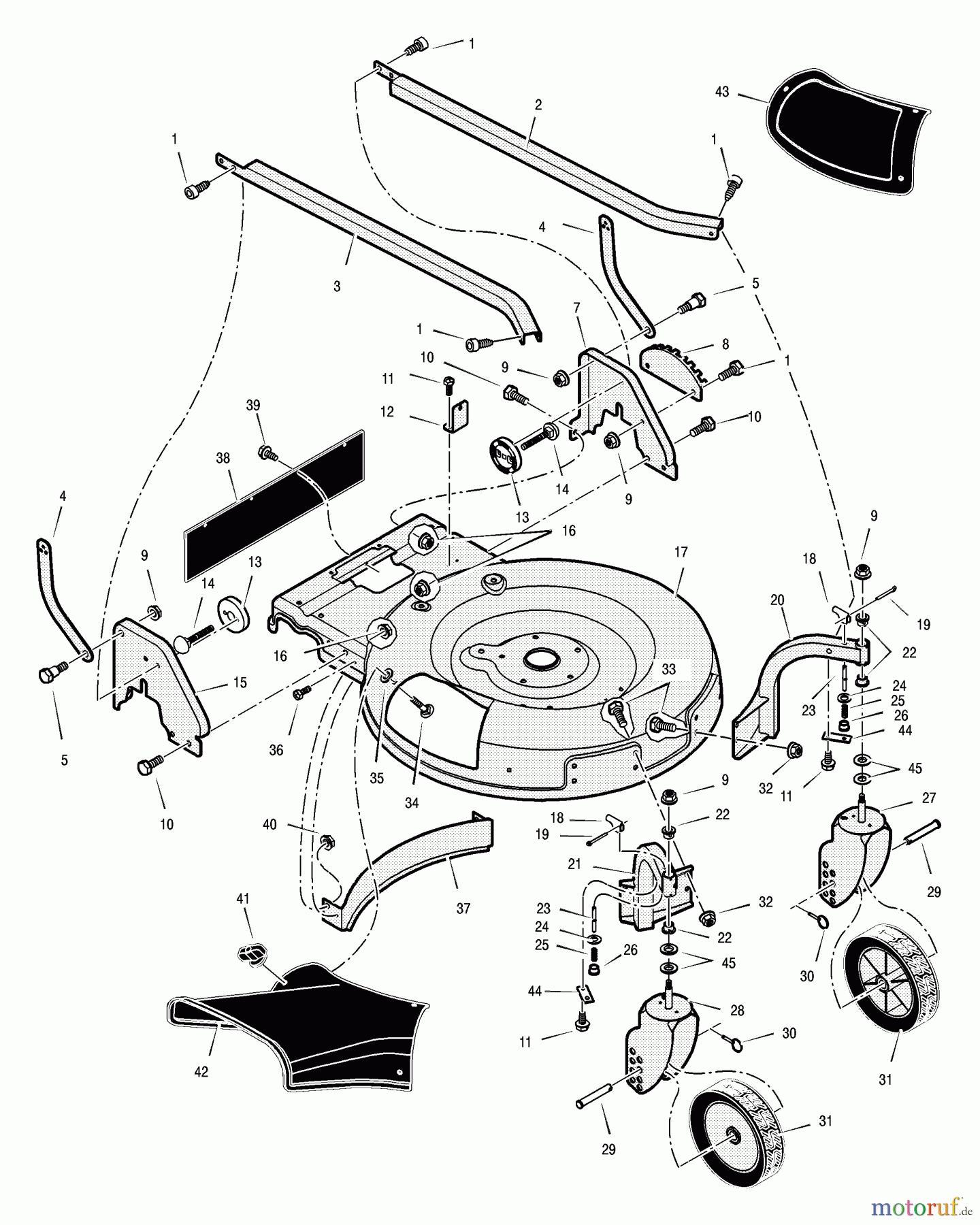 Murray Rasenmäher 261031x692A - Stanley 26