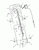 Murray 7800510 (BTPV22675E) - Brute 22" Walk-Behind Mower (2009) Ersatzteile Handles and Controls