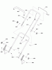 Murray BT22675FC (7800891) - Brute 22" Walk-Behind Mower (2012) Ersatzteile Handle & Controls Group (7502452)