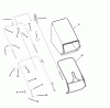Murray BTP22675HW (7800477) - Brute 22" Walk-Behind Mower (2009) Ersatzteile Handle & Bag Group