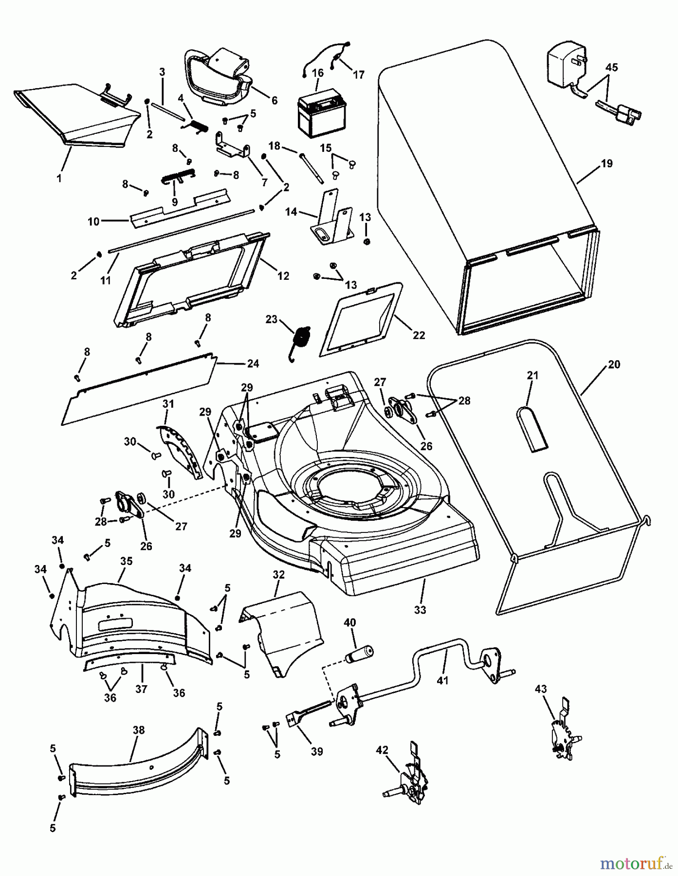  Murray Rasenmäher BTPV21675E (7800268) - Brute 21