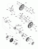Murray BTXP22700HW (7800743) - Brute 22" Walk-Behind Mower (2011) Ersatzteile Wheels Group (7501647)