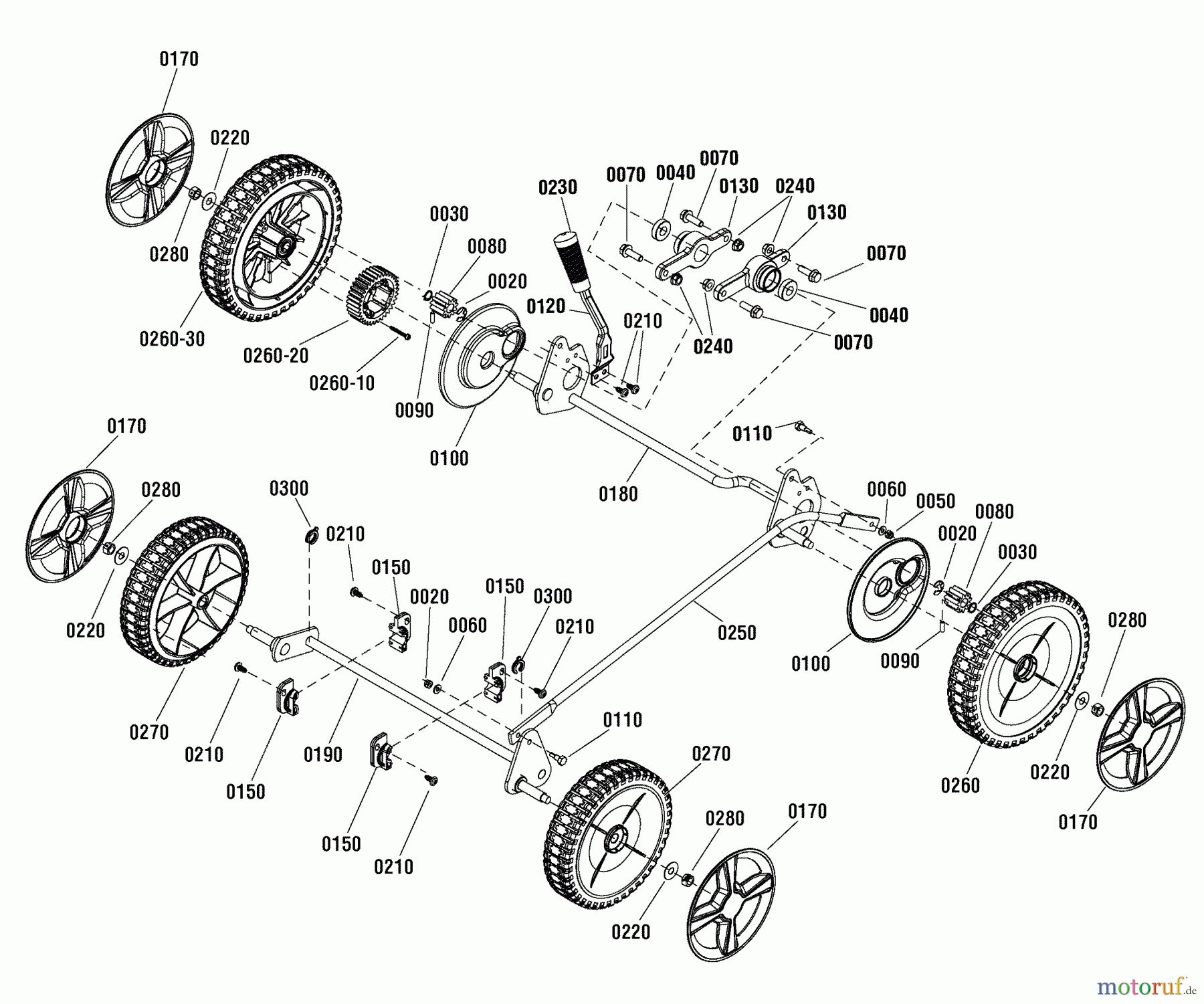 Murray Rasenmäher BTXPV22725E (7800887) - Brute 22