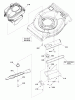Murray CXT21675 (7800816) - Champion CXT21675, 21" Walk-Behind Mower (2011) Ersatzteile Engine & Blade Group (7502393)