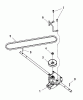 Murray CXT21675 (7800816) - Champion CXT21675, 21" Walk-Behind Mower (2011) Ersatzteile Transmission Group (7501852)