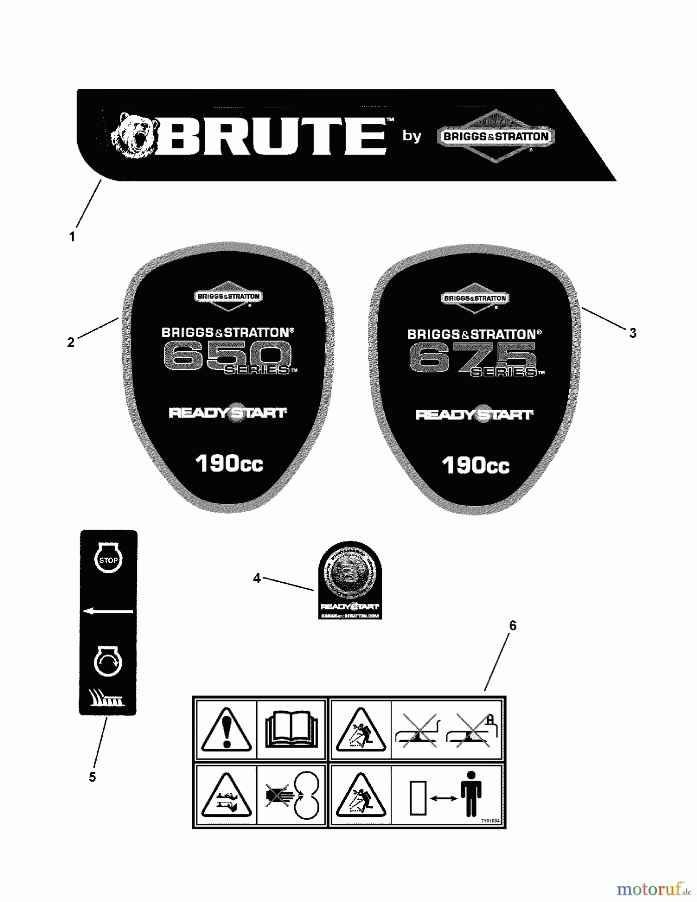 Murray Rasenmäher EBTP22675HW (7800694) - Brute 22