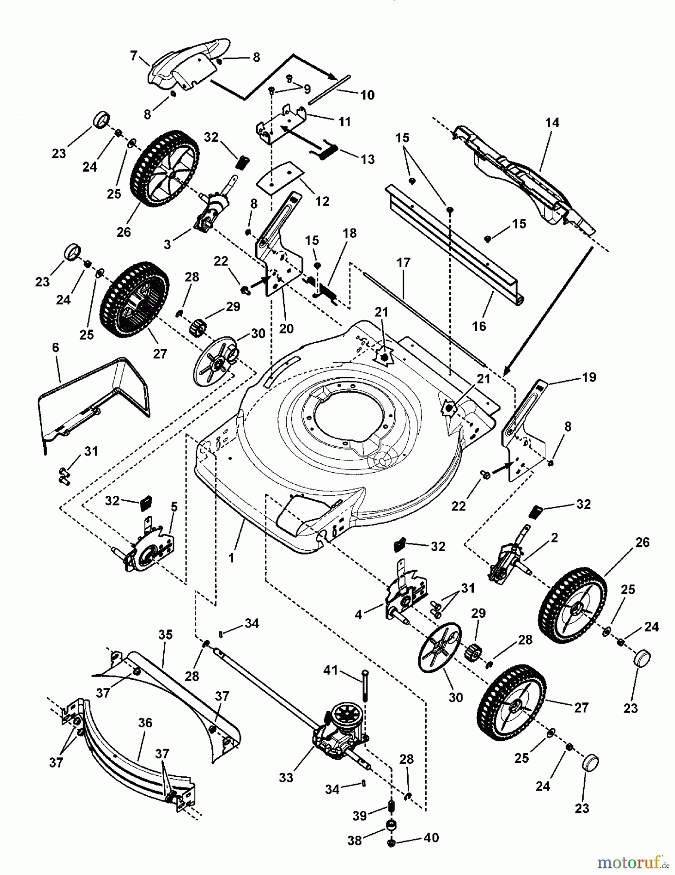 Murray Rasenmäher EBTP2265 (7800693) - Brute 22
