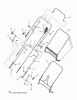 Murray EBTP2265 (7800693) - Brute 22" Walk-Behind Mower (2010) Ersatzteile Handle & Bag Group (Standard Wheel)