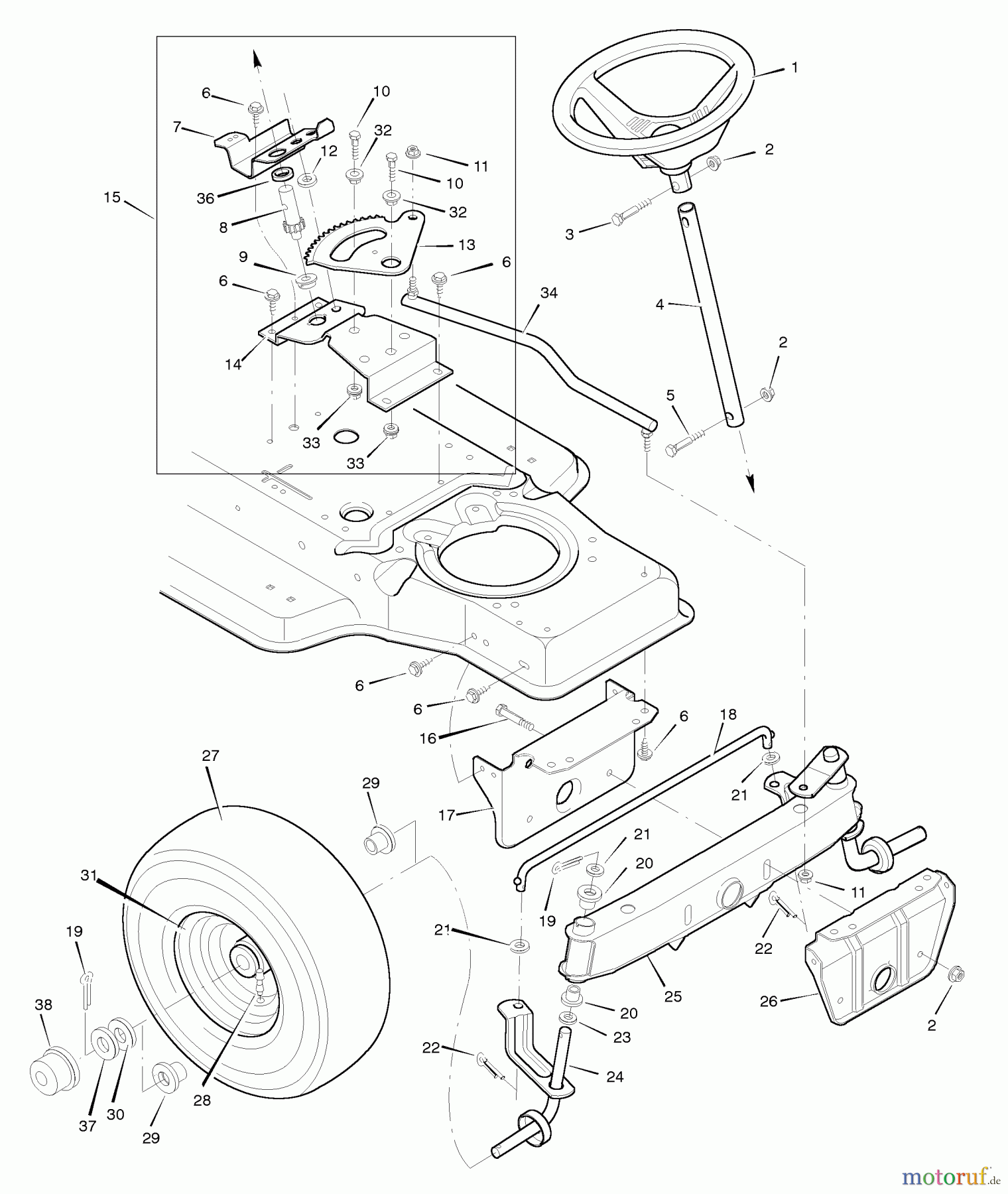 Murray Rasen- und Gartentraktoren 38710A - Murray 38