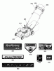 Murray JS26 (7800807) - John Deere 22" Walk-Behind Mower (2011) Ersatzteile Decals Group (7502363)