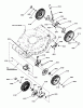 Murray JS26 (7800807) - John Deere 22" Walk-Behind Mower (2011) Ersatzteile Wheels Group (7501592)