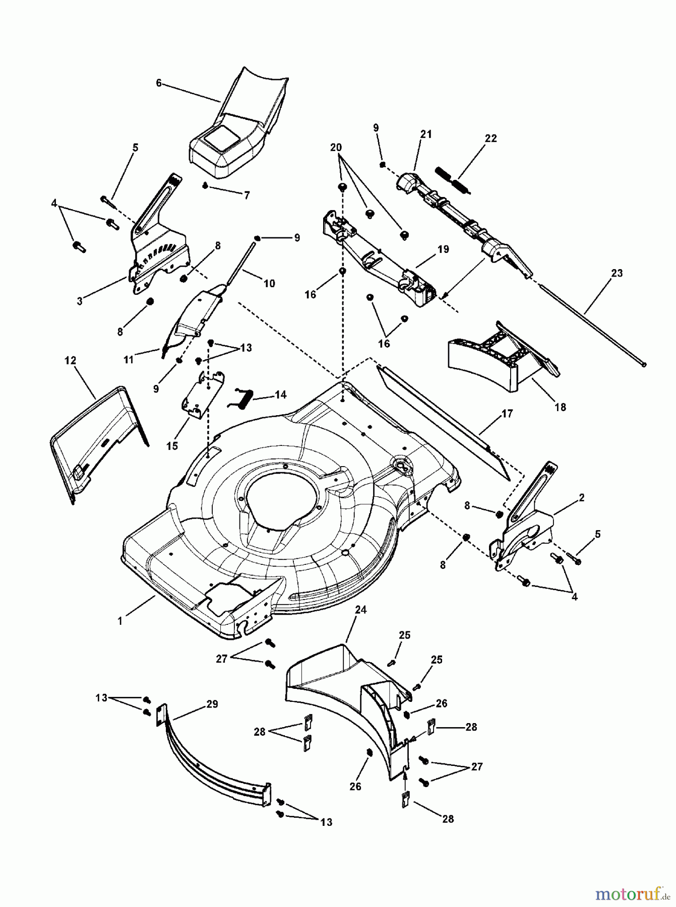 Murray Rasenmäher JS26 (LP7800574) - John Deere 22
