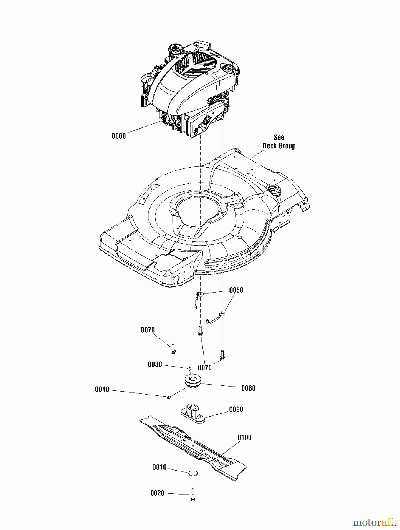 Murray Rasenmäher JS38S (7800862) - John Deere 22