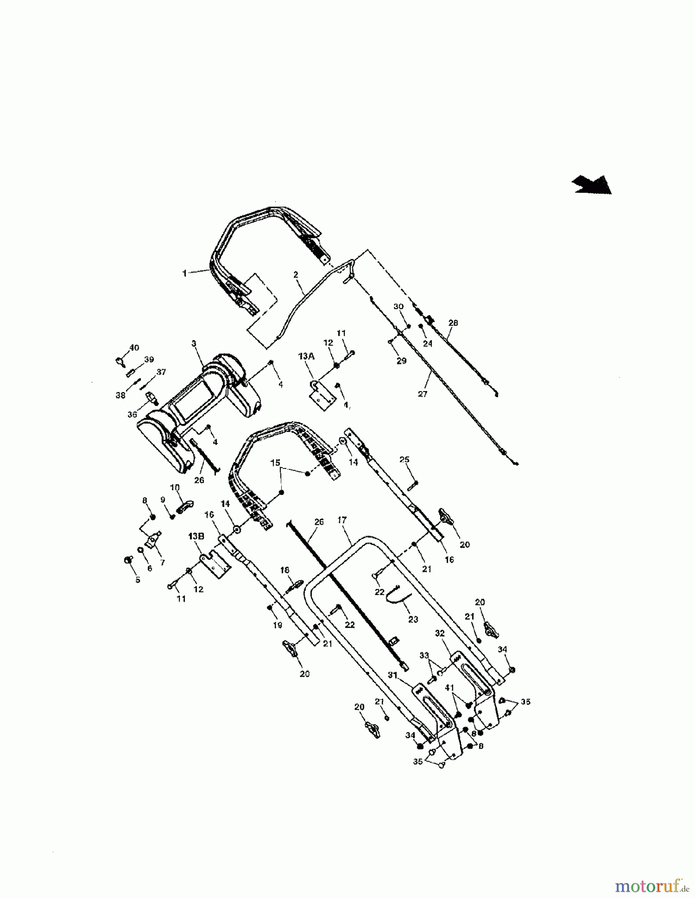 Murray Rasenmäher NJS35 (7800234) - John Deere 21