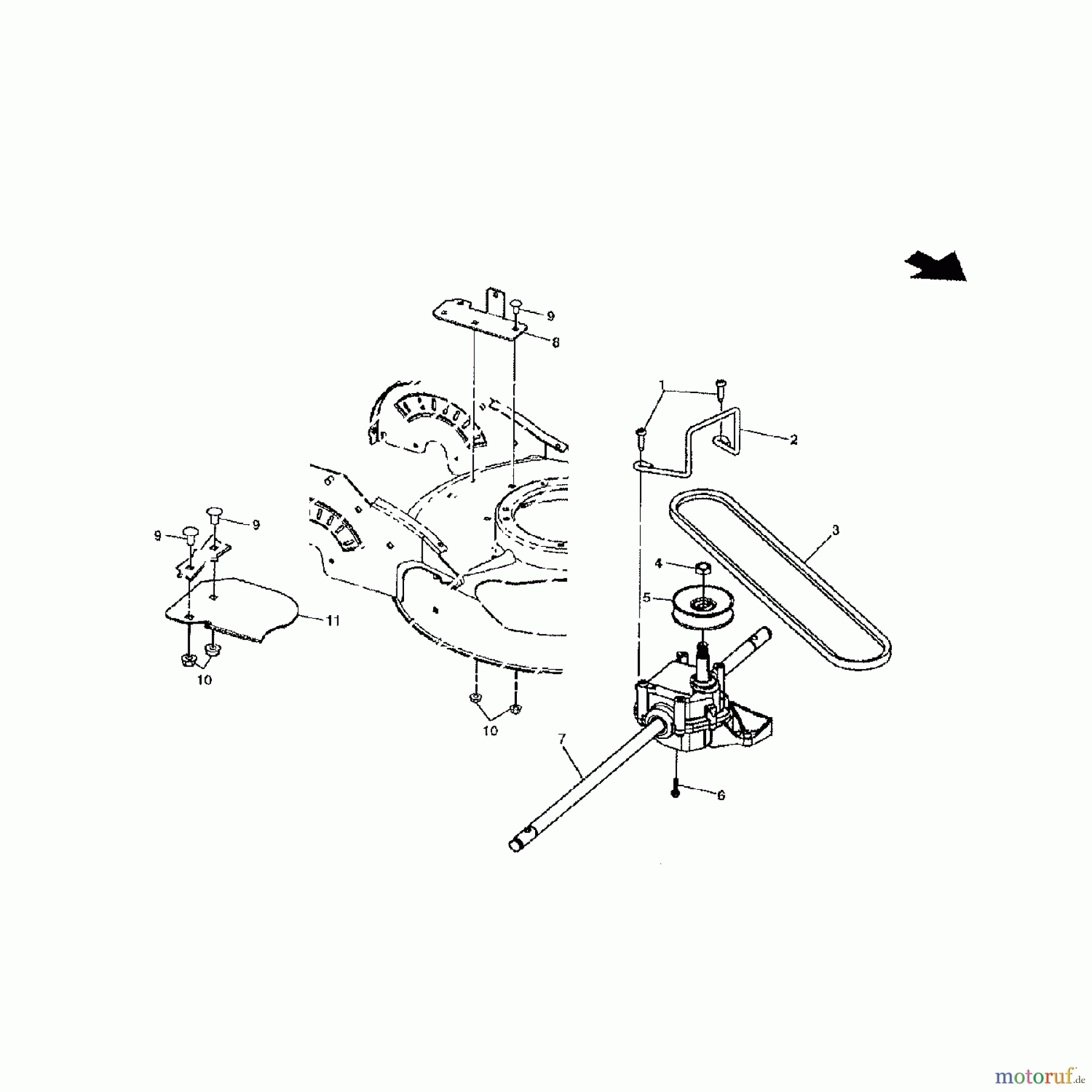 Murray Rasenmäher NJS45 (7800235) - John Deere 21