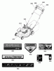 Murray JS46S (7800809) - John Deere 22" Walk-Behind Mower (2011) Ersatzteile Decals Group (7502367)