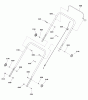 Murray M22550FC (7800890) - 22" Walk-Behind Mower (2012) Ersatzteile Handles Group (7502023)