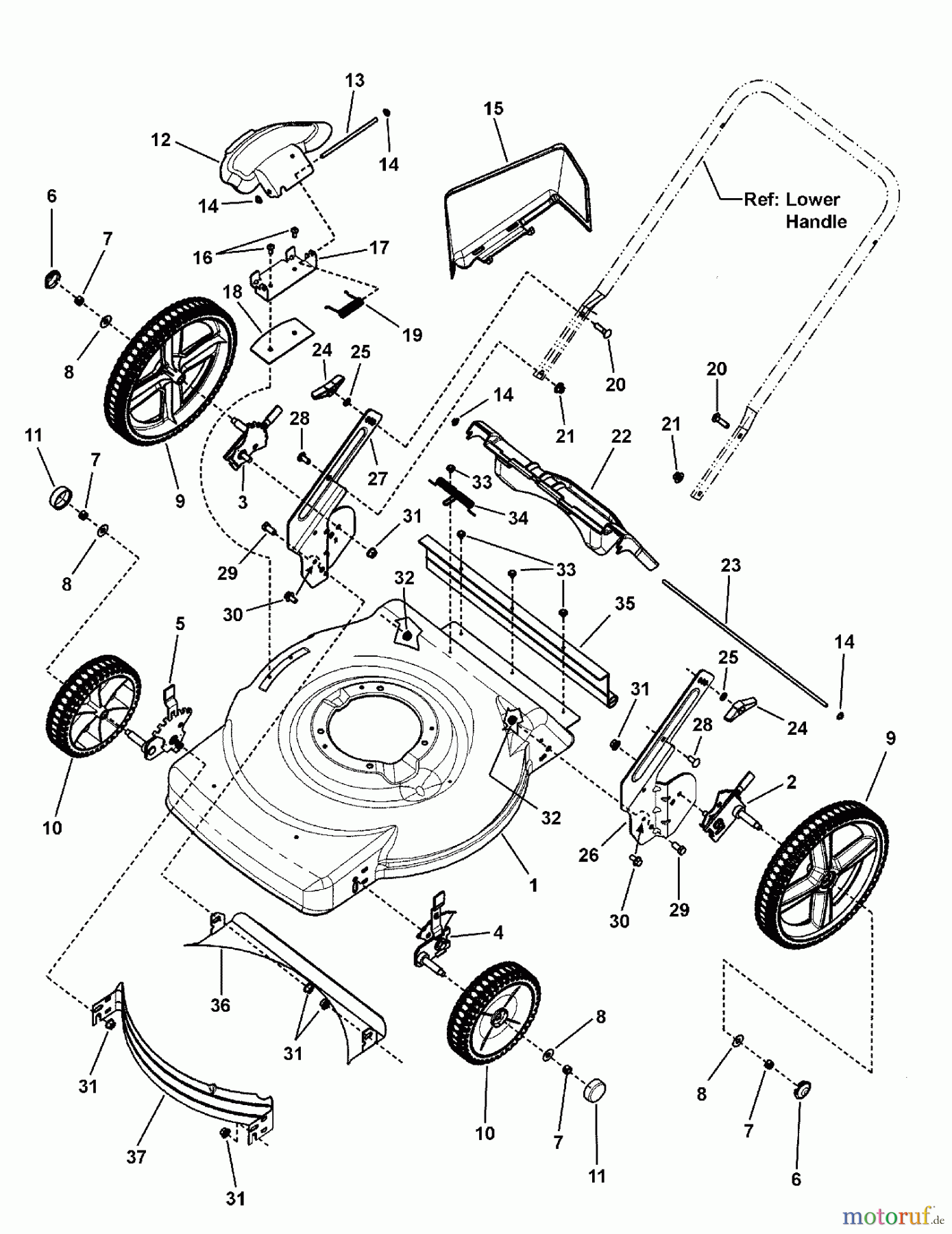 Murray Rasenmäher M2265HW (7800454) - Murray 22