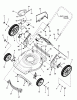 Murray M2265HW (7800454) - 22" Walk-Behind Mower (2010) Ersatzteile Deck Assembly (Push, Hi-Wheel)