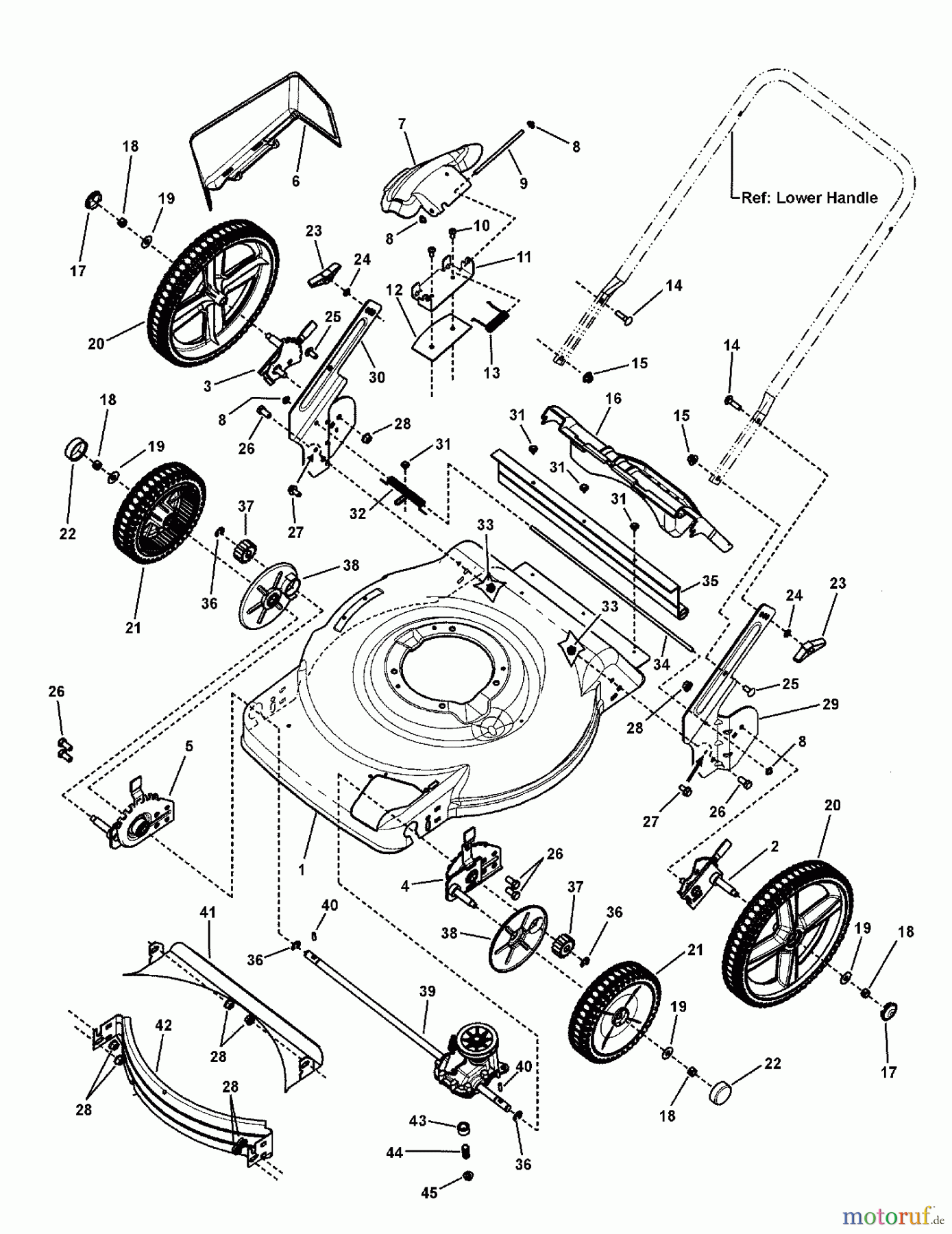 Murray Rasenmäher MP22675HW (7800456) - Murray 22