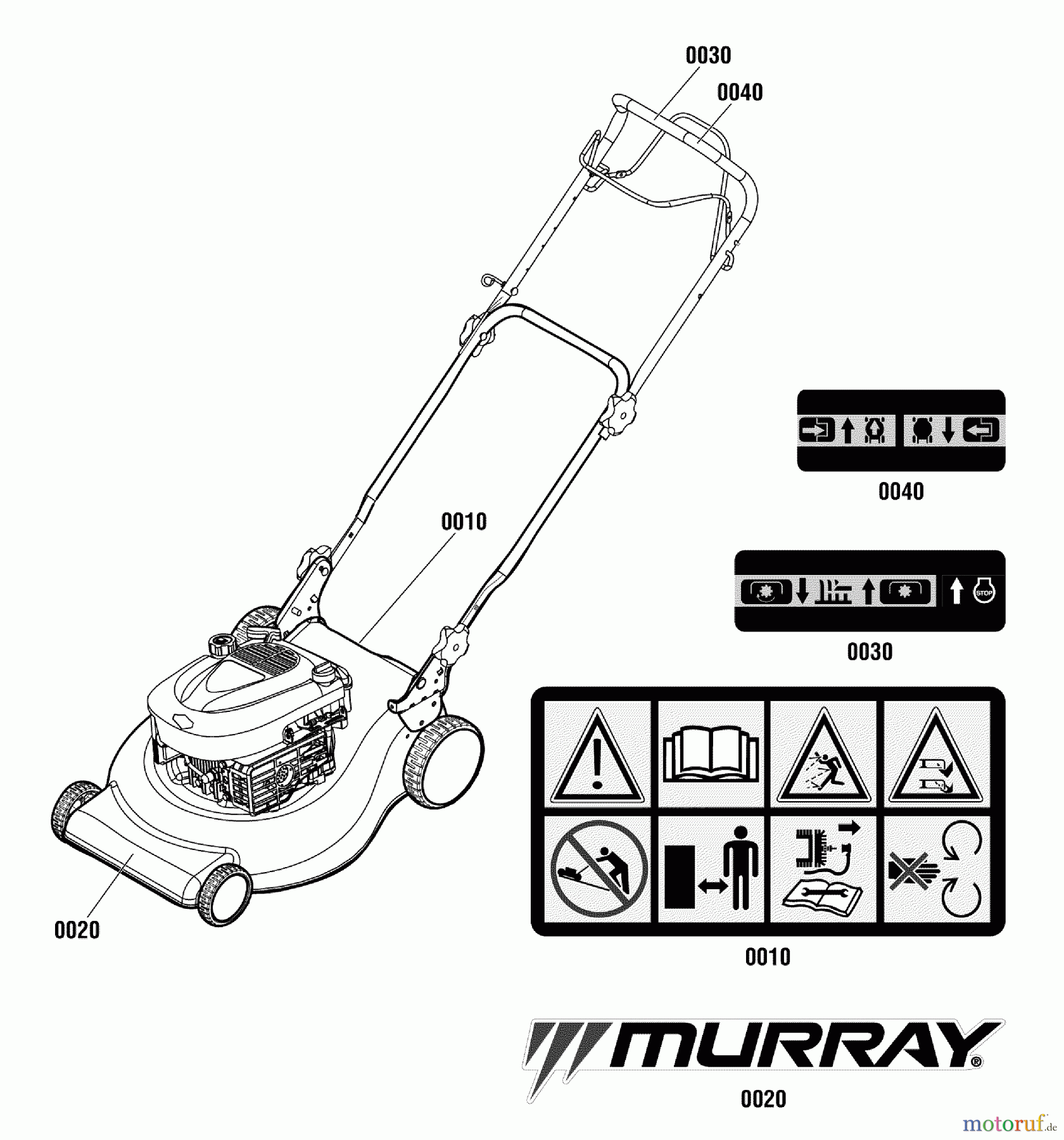 Murray Rasenmäher MX500E (881551) - Murray 19