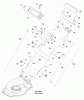 Murray MXUA19675 (881224) - 19" Walk-Behind Mower (2011) Ersatzteile Handle Assembly