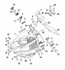 Wolf-Garten Premio 46 BAi 4617000 Serie A (2002) Ersatzteile Mähwerksgehäuse