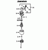 Poulan / Weed Eater SE150 - Weed Eater Electric Edger Ersatzteile ARMATURE