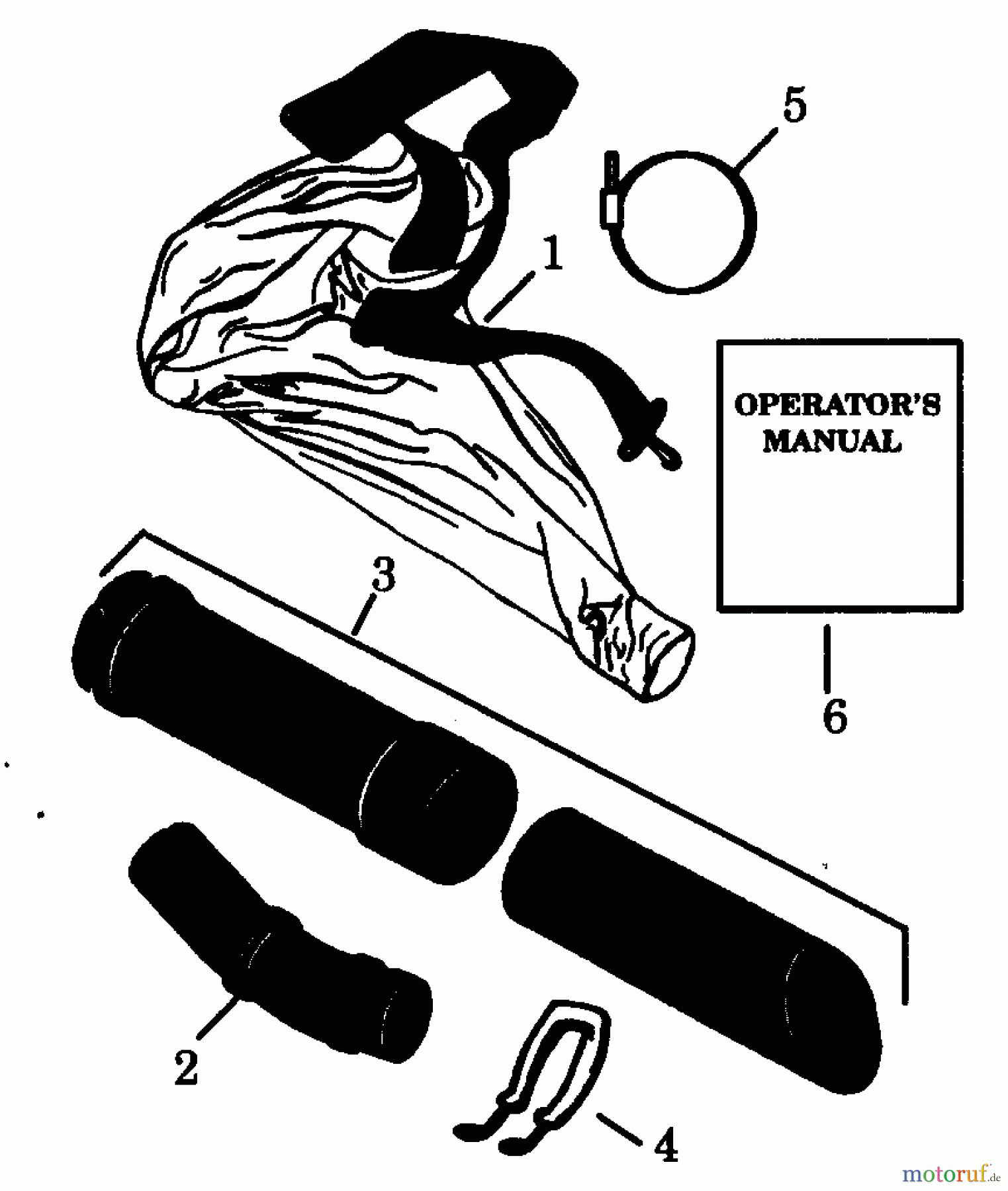 Poulan / Weed Eater Zubehör VA1205 - Weed Eater Vacuum Kit VACUUM ATTACHMENT KIT