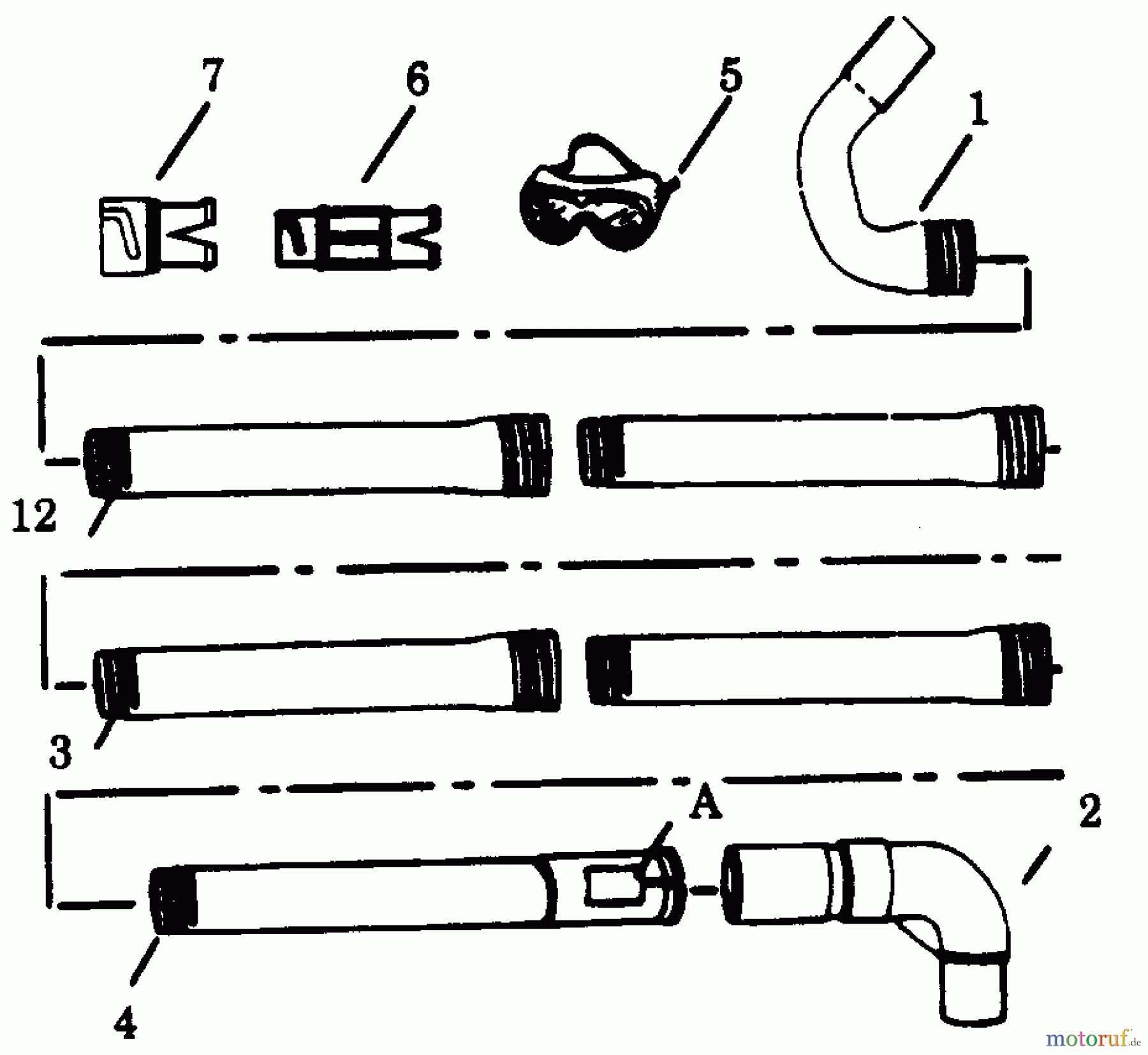 Poulan / Weed Eater Zubehör 11500 - Paramount Gutter Kit Attachment GUTTER ATTACHMENT KIT