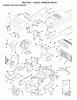Poulan / Weed Eater 342064 - Poulan Lawn Tractor (2006-06) Ersatzteile CHASSIS ENCLOSURES