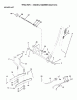 Poulan / Weed Eater 3421H74 - Poulan Lawn Tractor (2006-10) Ersatzteile MOWER LIFT LEVER