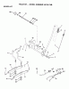 Poulan / Weed Eater 3421H74B - Poulan Lawn Tractor (2006-10) Ersatzteile MOWER LIFT LEVER