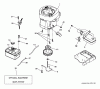 Poulan / Weed Eater PB195H42LT (96042012303) - Poulan Pro Lawn Tractor (2011-07) Ersatzteile ENGINE