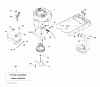 Poulan / Weed Eater PB20A42LT (96048002501) - Poulan Pro Lawn Tractor (2012-03) Ersatzteile ENGINE