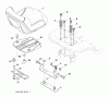 Poulan / Weed Eater PB20A42LT (96048002501) - Poulan Pro Lawn Tractor (2012-03) Ersatzteile SEAT